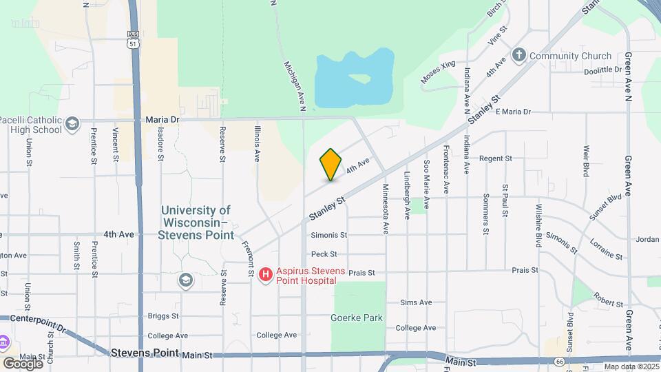 2501 Fourth Avenue Apartments and Nearby Stevens Point Apartments For