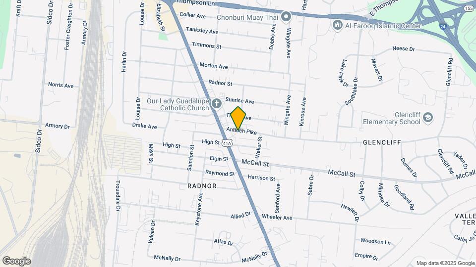 321 Antioch Pike Map and Location Details