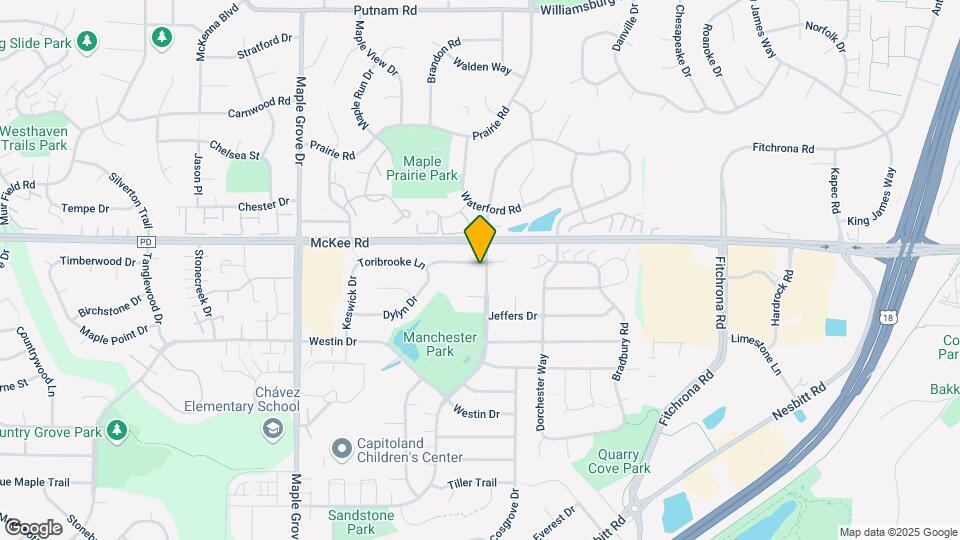 6301 Hartford Dr Map and Location Details