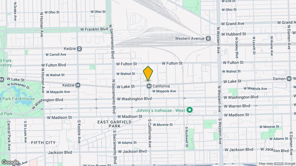 200 N California Ave Map and Location Details
