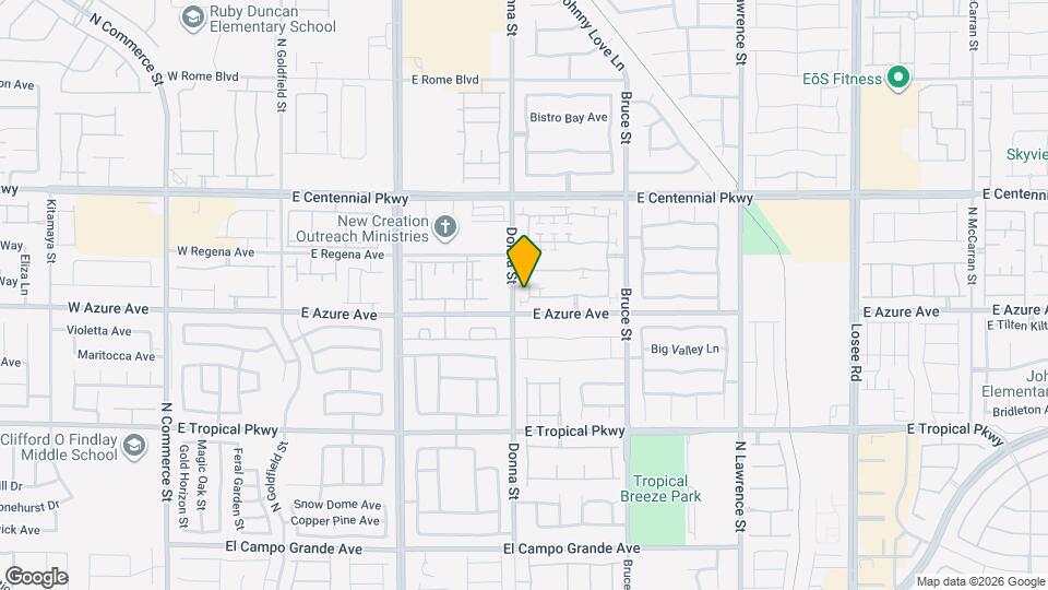 6217 Blushing Willow St Map and Location Details