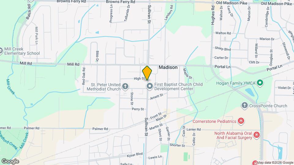 4286 Sullivan St Map and Location Details