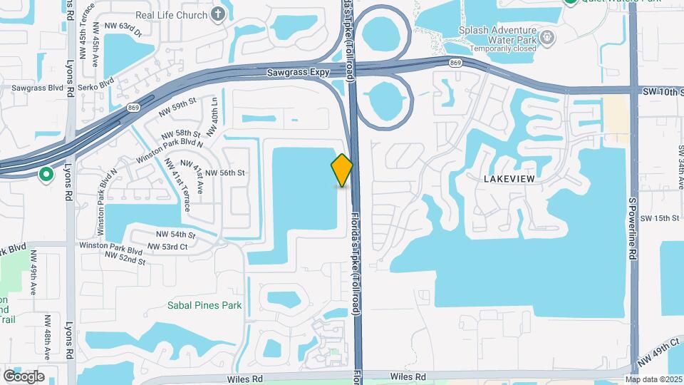 3608 Coco Lake Dr Map and Location Details