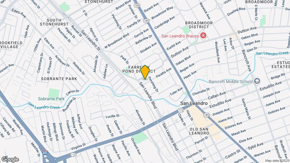 350 Peralta Ave Map and Location Details