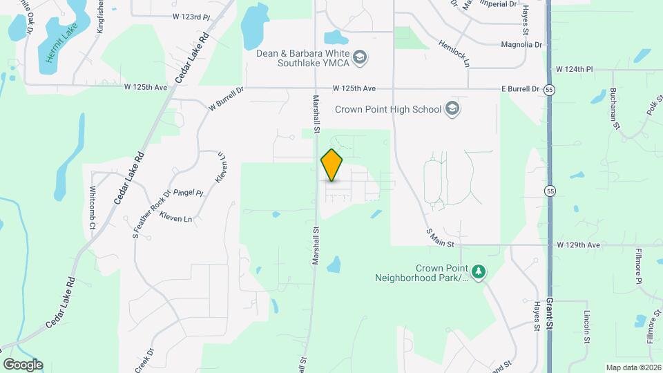 2723 W 127th Pl Map and Location Details