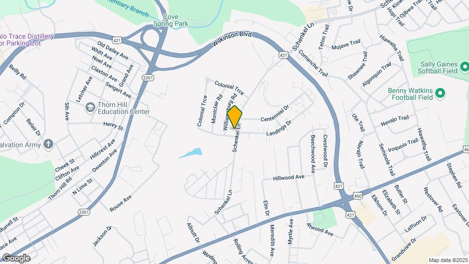 402 Schenkel Ln Map and Location Details