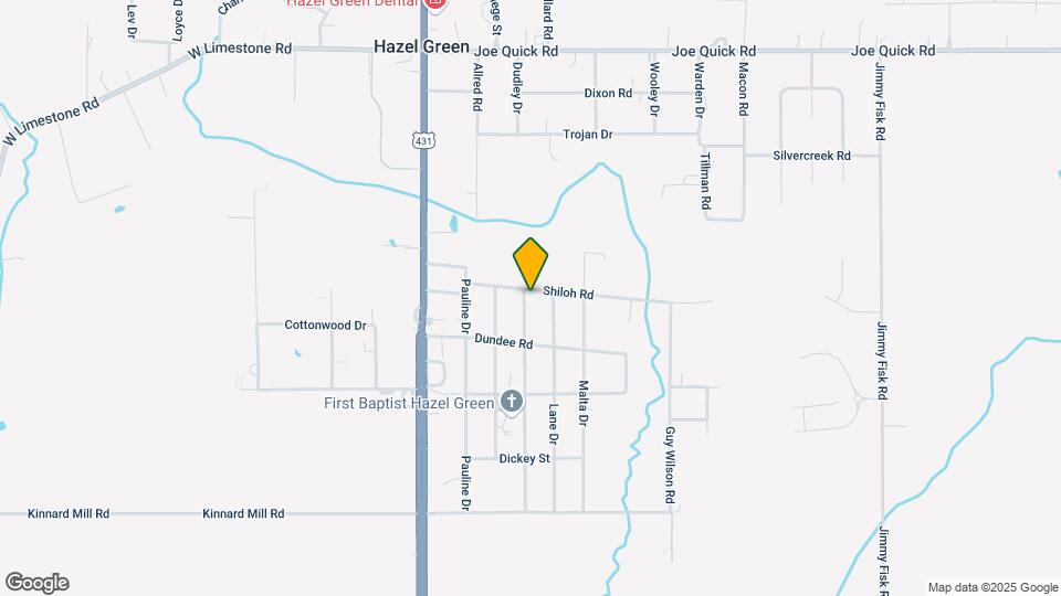 158 Shiloh Rd Map and Location Details