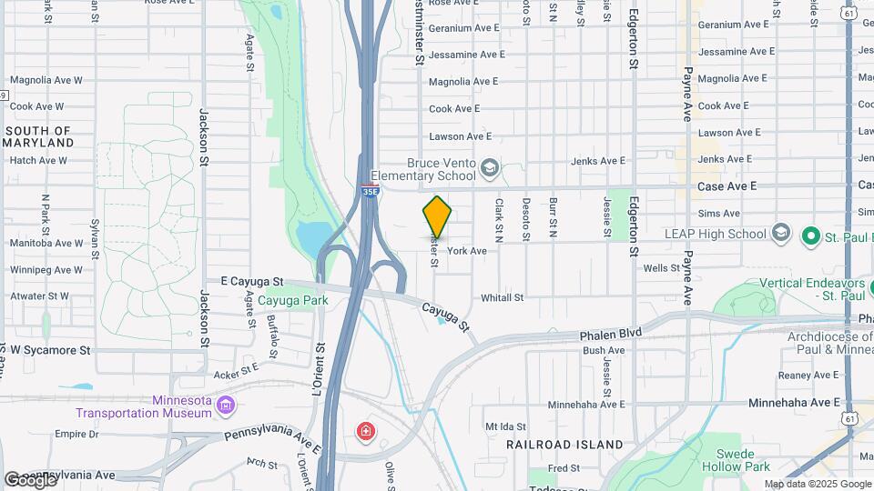 896 Westminster St Map and Location Details