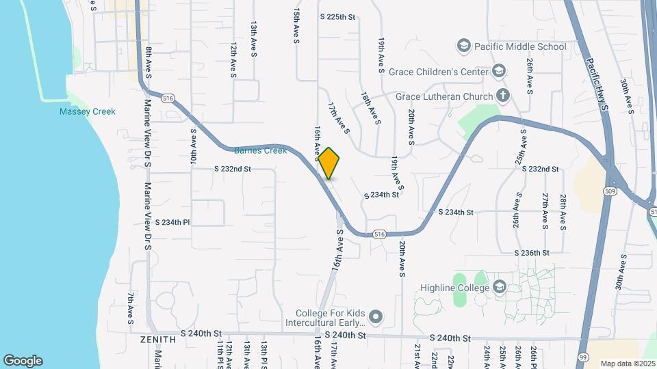 1618 Kent Des Moines Rd Map and Location Details