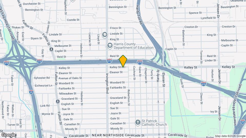 926 Kelley St, Unit Apt B Map and Location Details