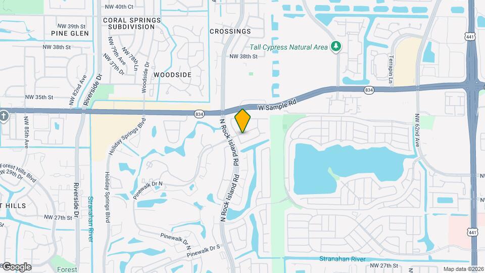 6928 NW 33rd St Map and Location Details