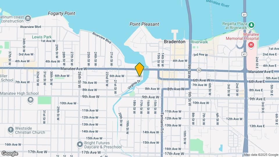608 Virginia Dr-Unit -C Map and Location Details
