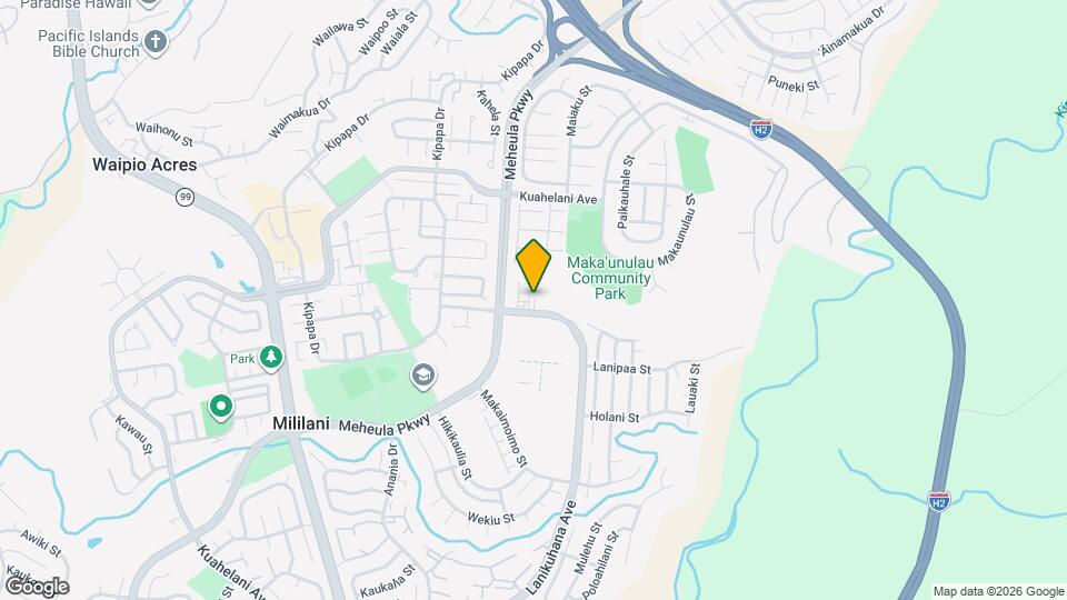 95-749-749 Hokuwelowelo Pl Map and Location Details