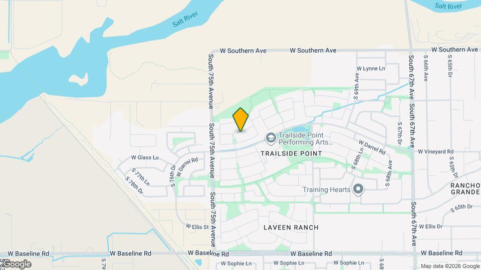 7337 W St Catherine Ave Map and Location Details