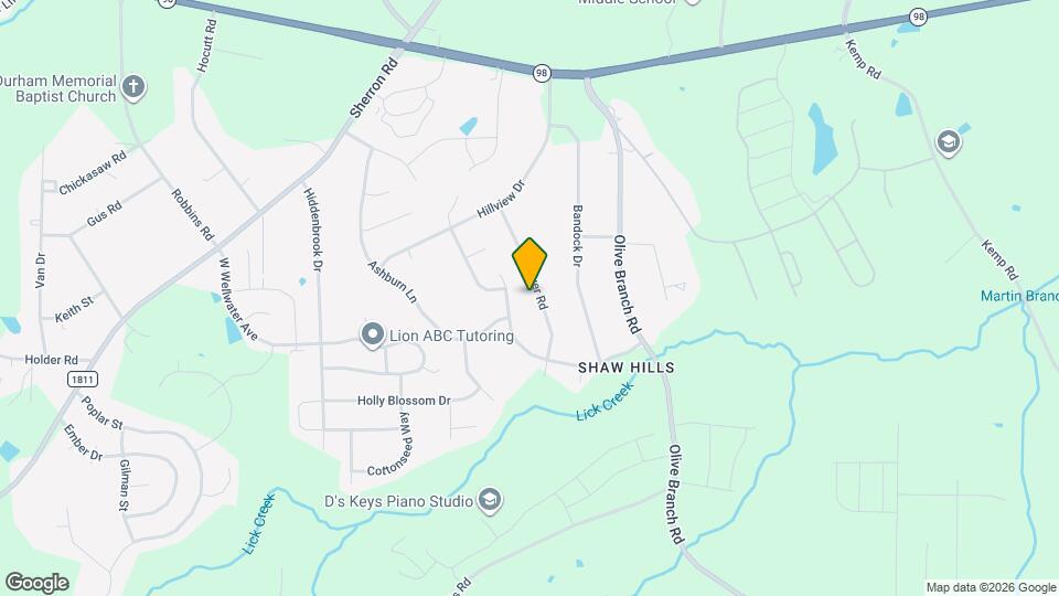 634 Conover Rd, Unit H-241-A Mapa y Detalles de la Ubicación