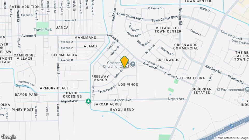 1727 Junker St Map and Location Details