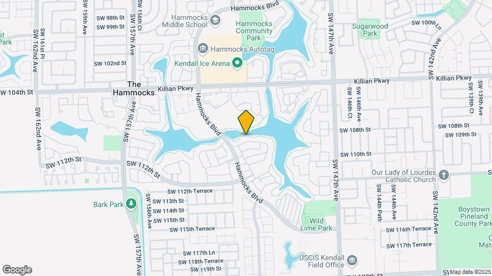 15115 SW 108th Terrace Map and Location Details
