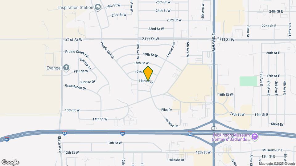 907 16th St W Map and Location Details