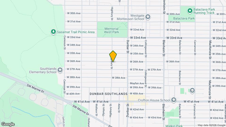 5228 Highbury St Map and Location Details