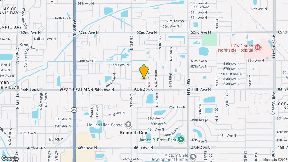 6105 55th Ave N Map and Location Details