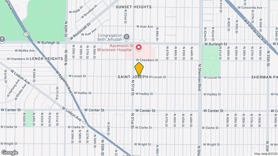 2875 N 50th St Mapa y Detalles de la Ubicación