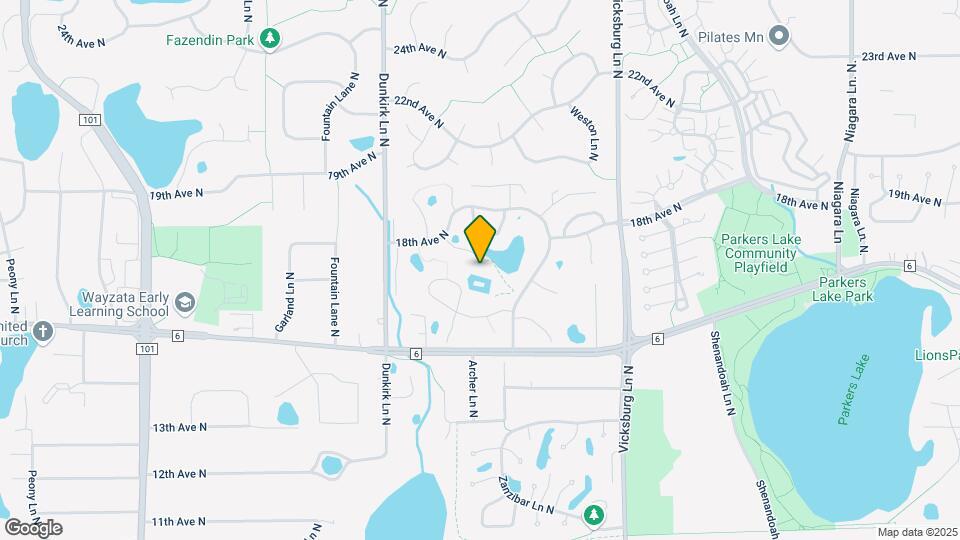 1715 Black Oaks Ln N Mapa y Detalles de la Ubicación