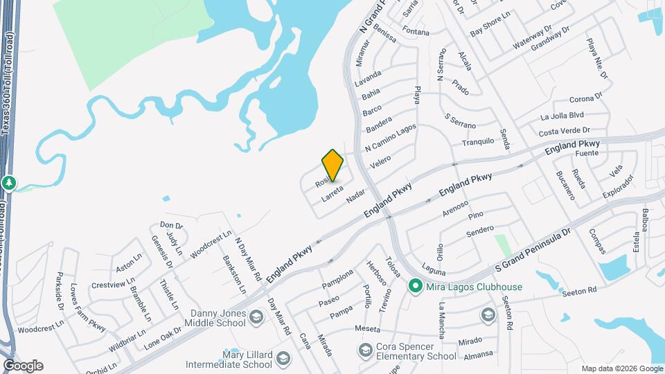 3032 Larreta Map and Location Details