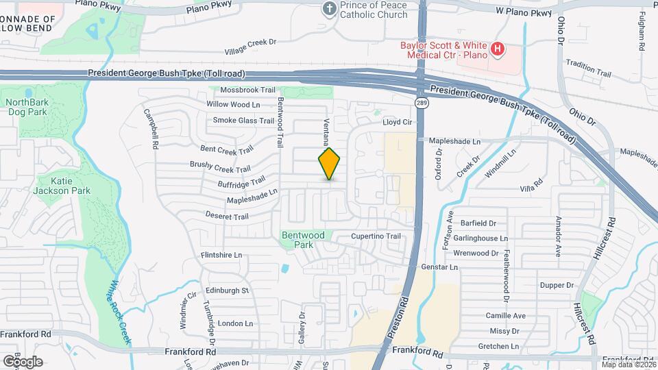 6051 Mapleshade Ln Map and Location Details