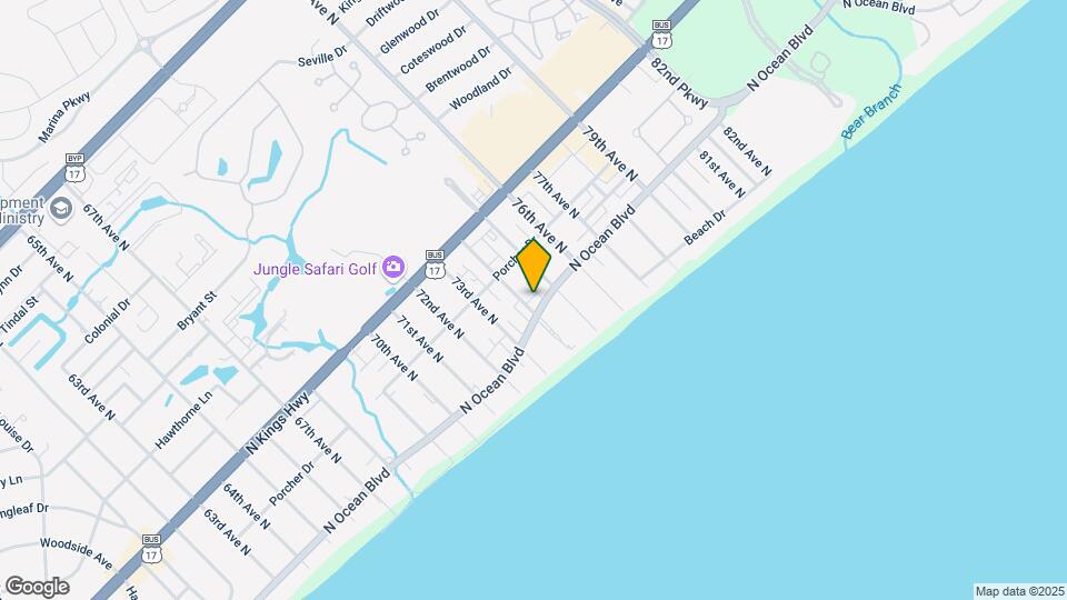 7401 N Ocean Blvd Map and Location Details