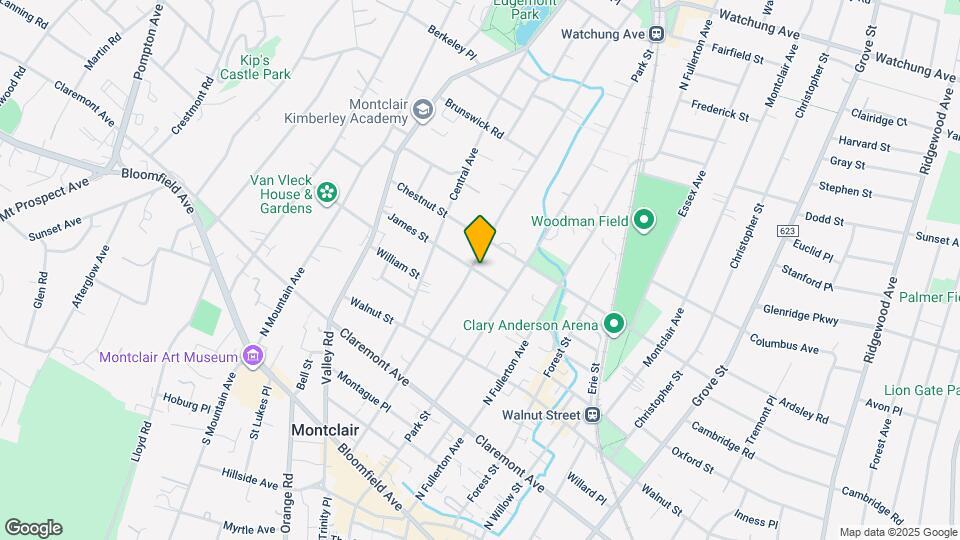 127 Midland Ave Map and Location Details