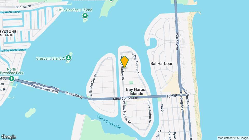 10001 W Bay Harbor Dr-Unit -204 Map and Location Details