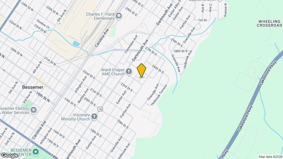 2408 Fairfax Ave Map and Location Details