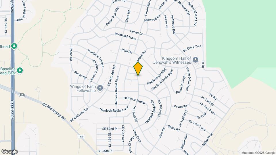 6551 Hemlock Rd Map and Location Details