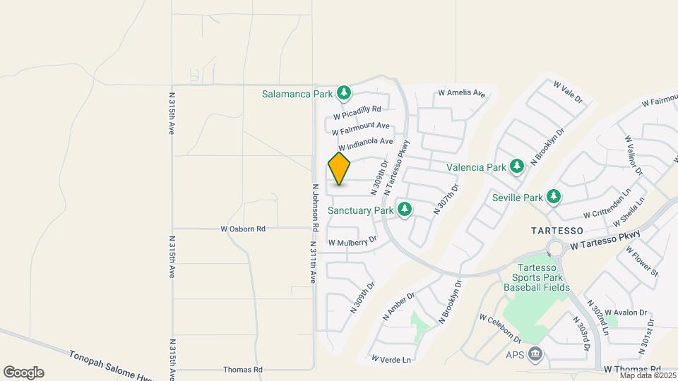 31040 W Whitton Ave Map and Location Details