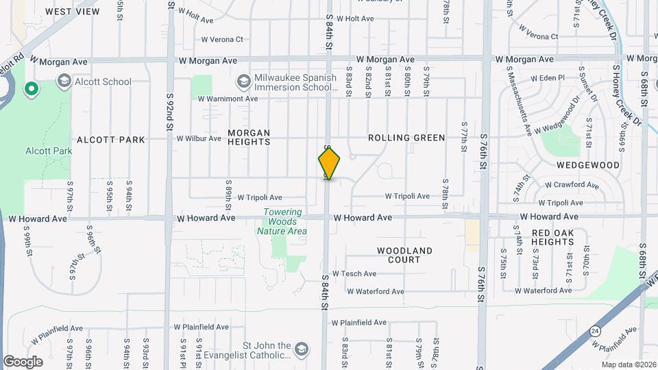 3810 S 84th St Mapa y Detalles de la Ubicación