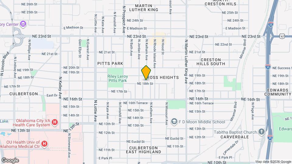 1621 NE 18th St Map and Location Details