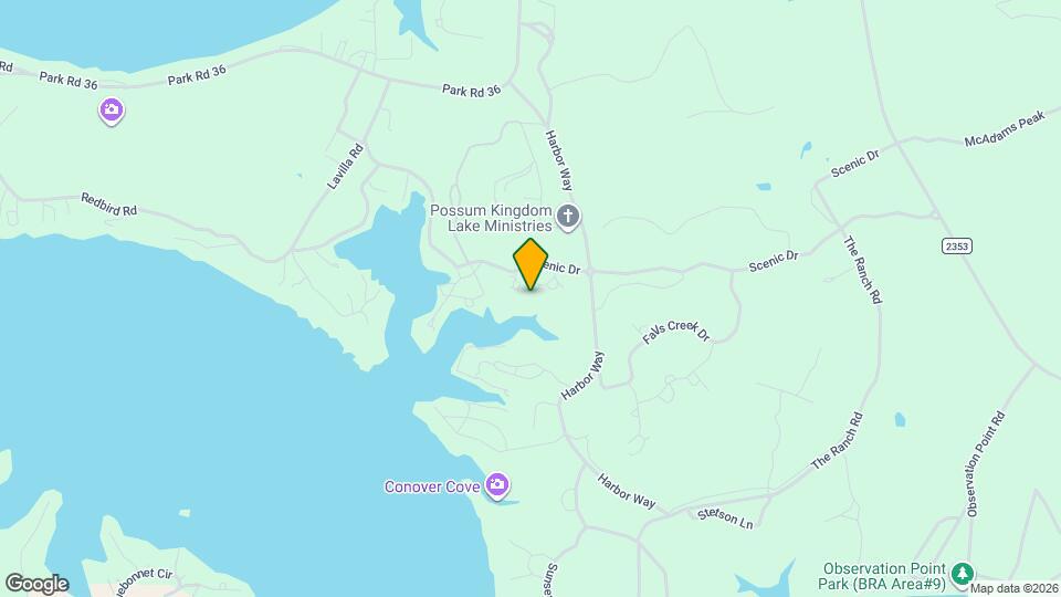 1653 Scenic Dr Map and Location Details