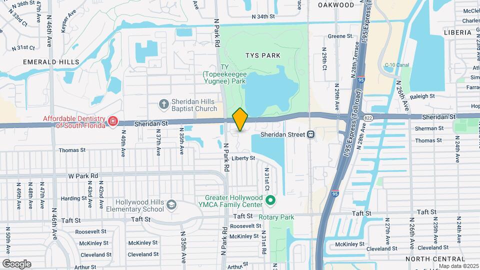 2309 Park Ln Map and Location Details