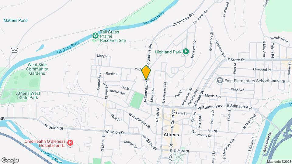 111 N Lancaster St, Unit 111 N Lancaster st. Mapa y Detalles de la Ubicación