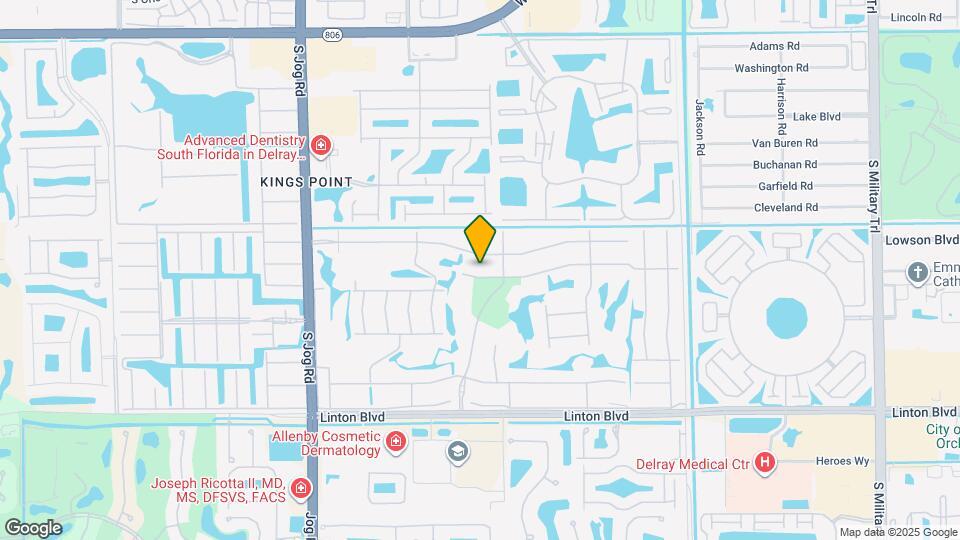 733 Normandy Trail Map and Location Details