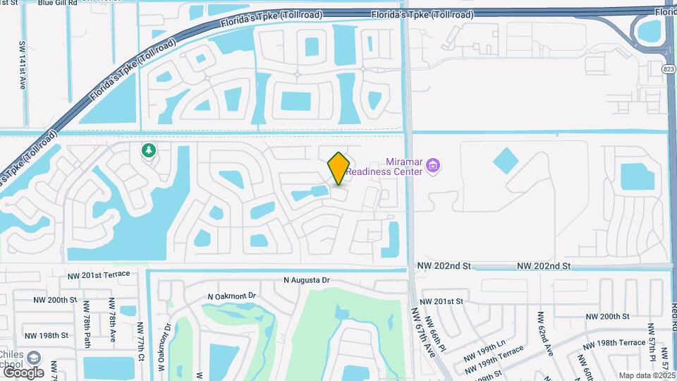 12744 SW 51st Ct Map and Location Details