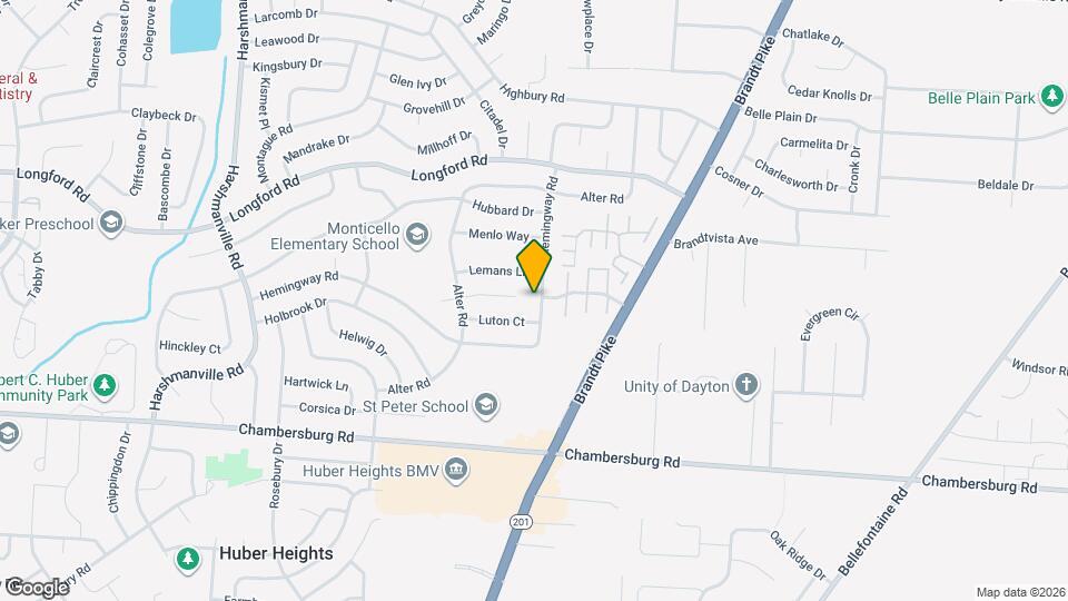 6469 Hemingway Rd Map and Location Details