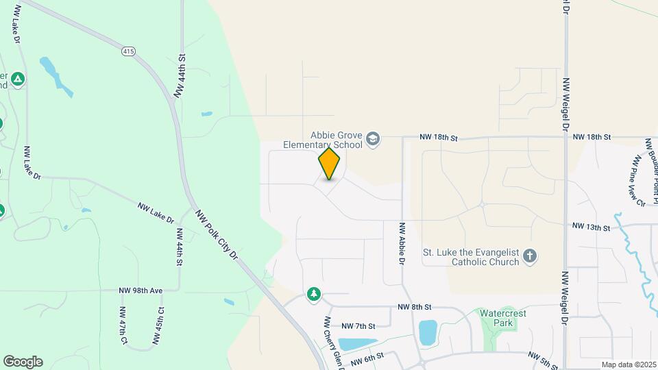 1408 NW Spruce Dr Map and Location Details