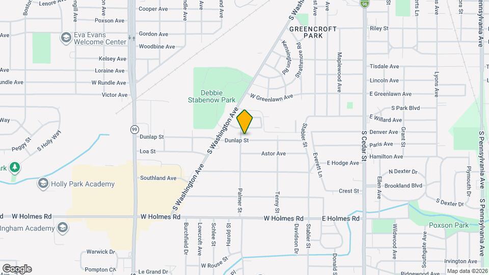 430 Dunlap St Map and Location Details