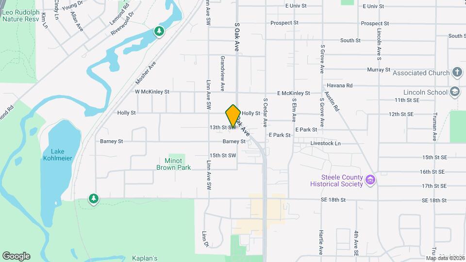 213 13th St SW Map and Location Details
