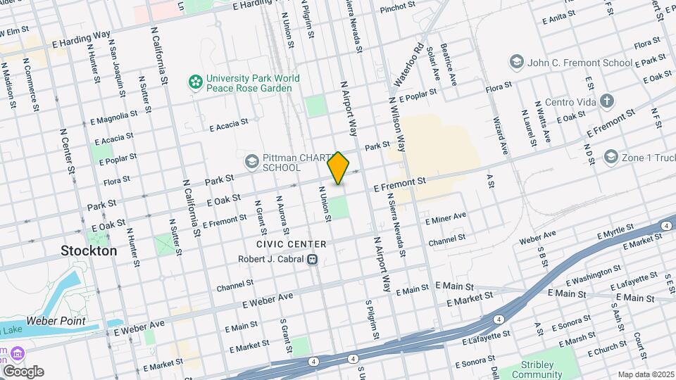 Dewey Apartments Mapa y Detalles de la Ubicación