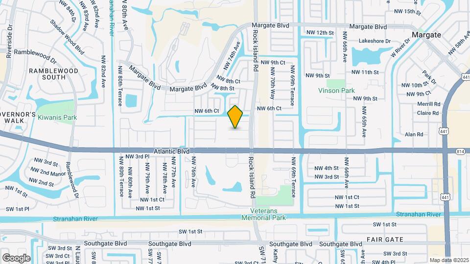 7300 NW 5th Ct Map and Location Details