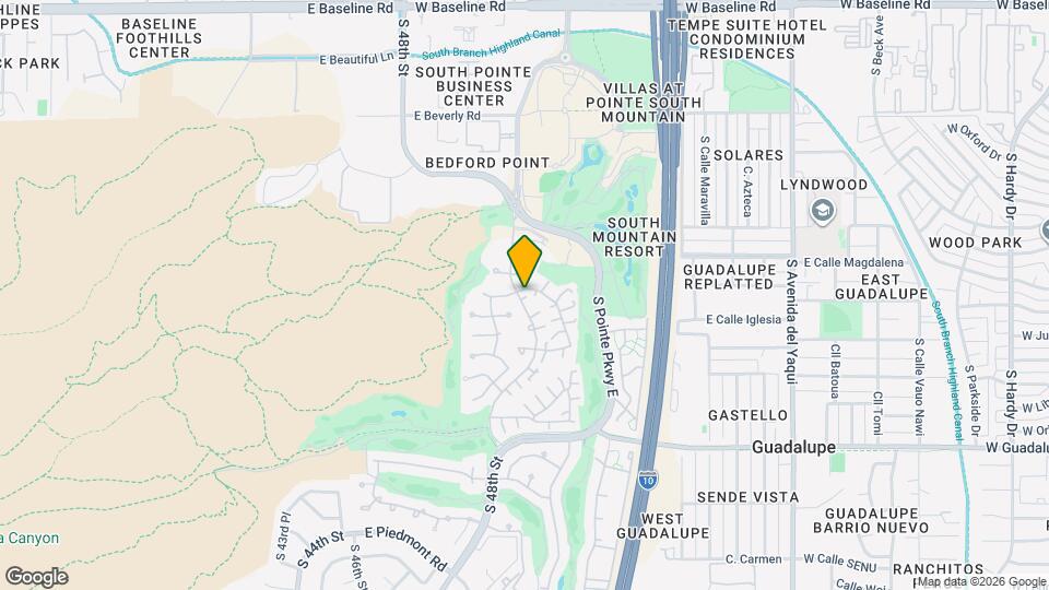 8601 S 48th St Map and Location Details