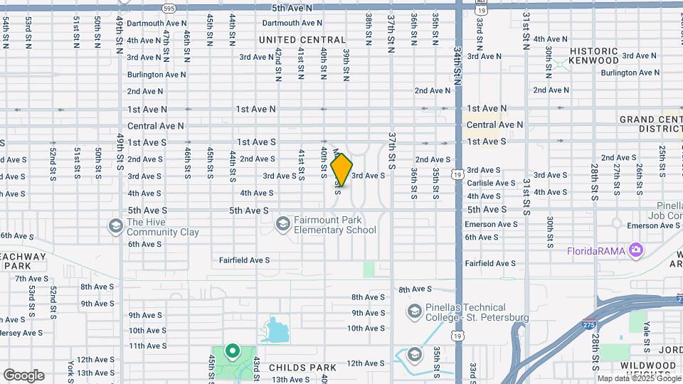 404 Madison St S Map and Location Details