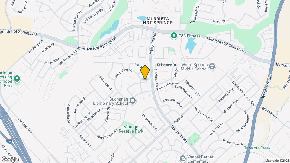 26400 Castle Ln Map and Location Details